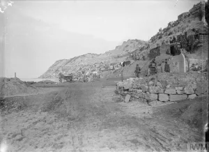 42nd Division Camp at Gully Beach