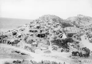 Entrance to Gully Ravine at Gully Beach