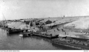 Ferry Landing at Ismailia