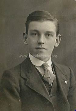 Arthur Slater Aged 15