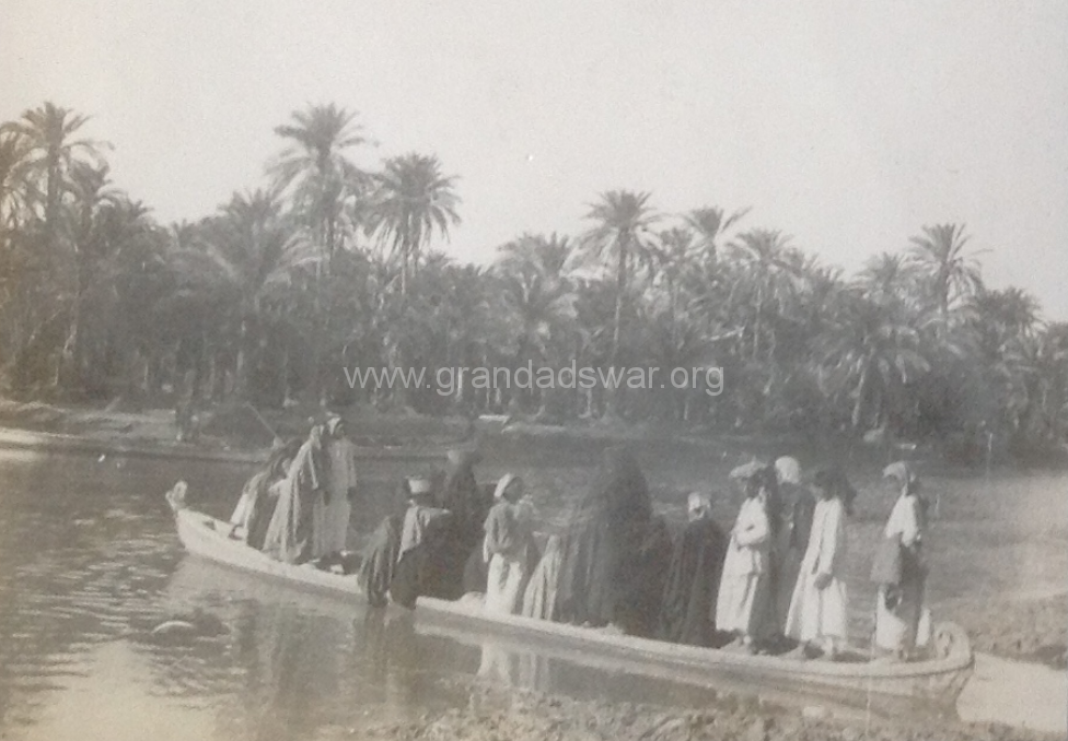 Ferry Across a Creek in Basra