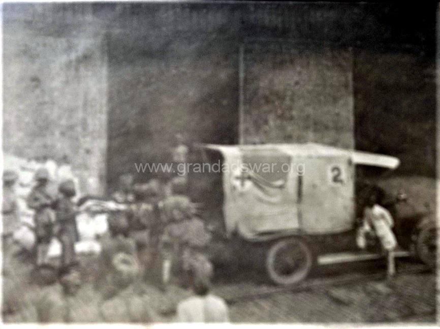 Bombay Unloading Patients to Ambulance