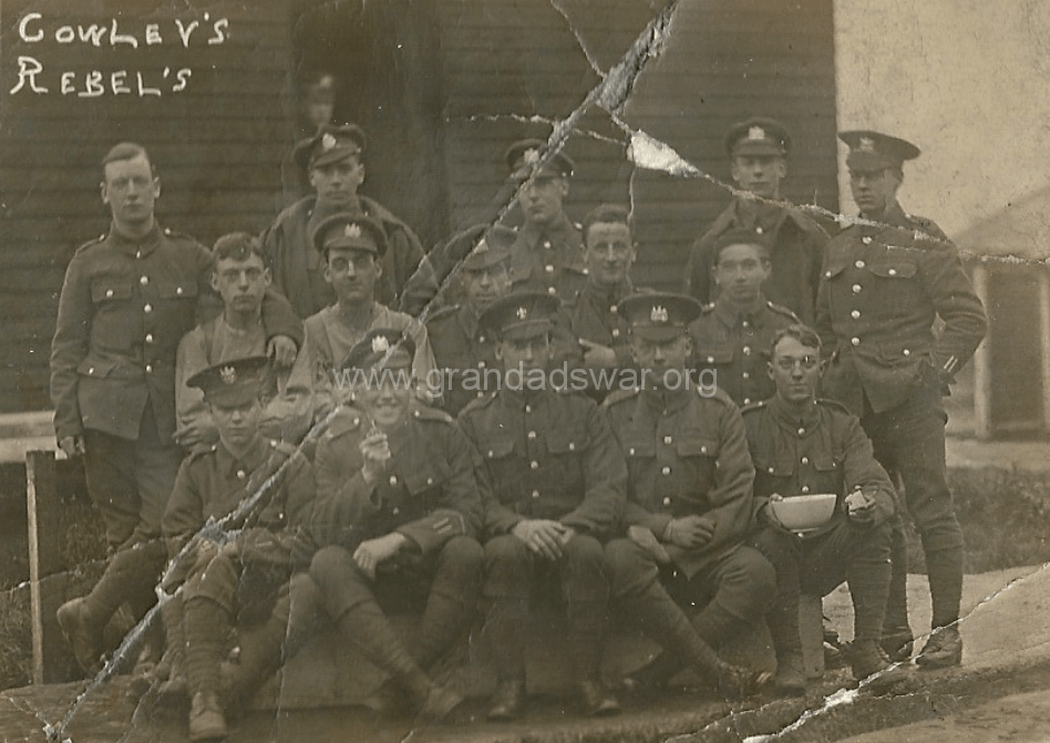 Cowleys Rebels Heaton Park October 1917