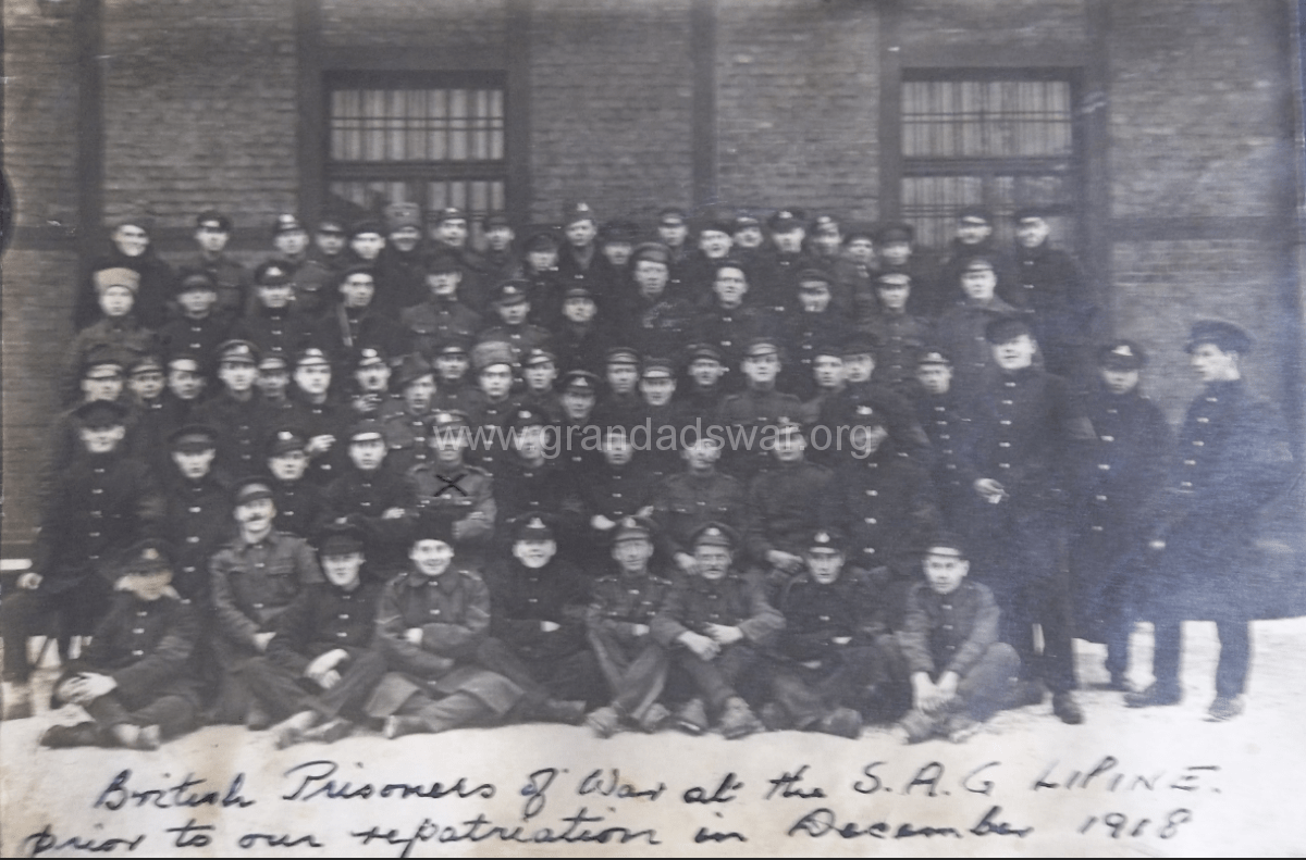 PoW Camp at SAG Lipine