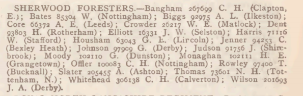 Weekly Casualty List Feb 4, 1919