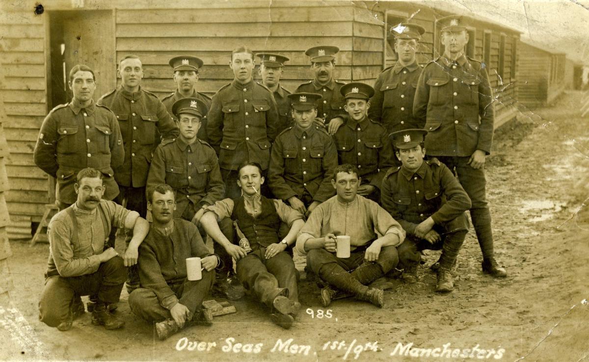 Some Members of the Overseas Company at Codford