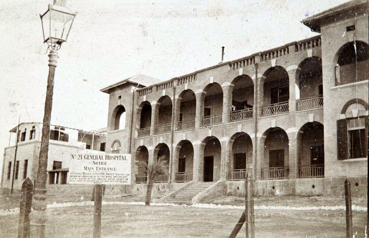 No 21 British General Hospital, Ras-el-Tin Alexandria