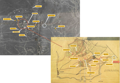 45th RFA Timeline on May 27, 1918