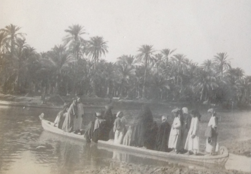 Ferry Across a Creek in Basra