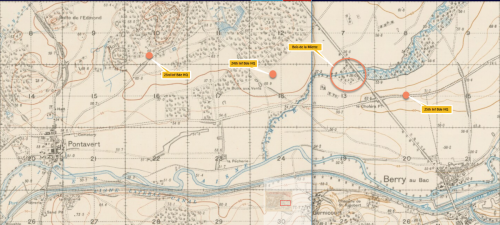 Bois de la Miette 22 Apr 1918