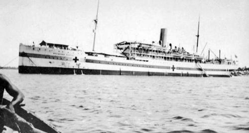 Guildford Castle at Dar es Salaam in 1917