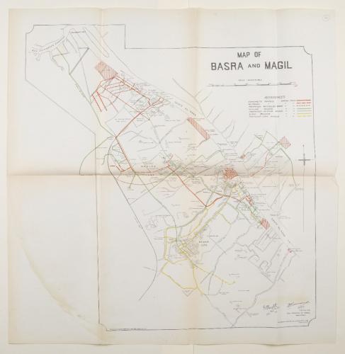 Map of Basra & Magil