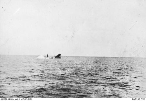 SS Wordsworth Sinking